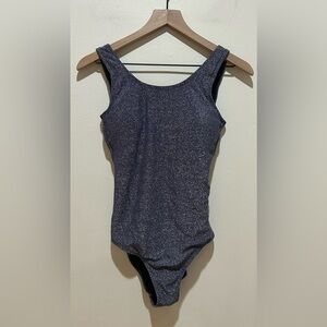 Rad Swim Navy Lexi Shiny Metallic One Piece Swimsuit - Women’s Size XS